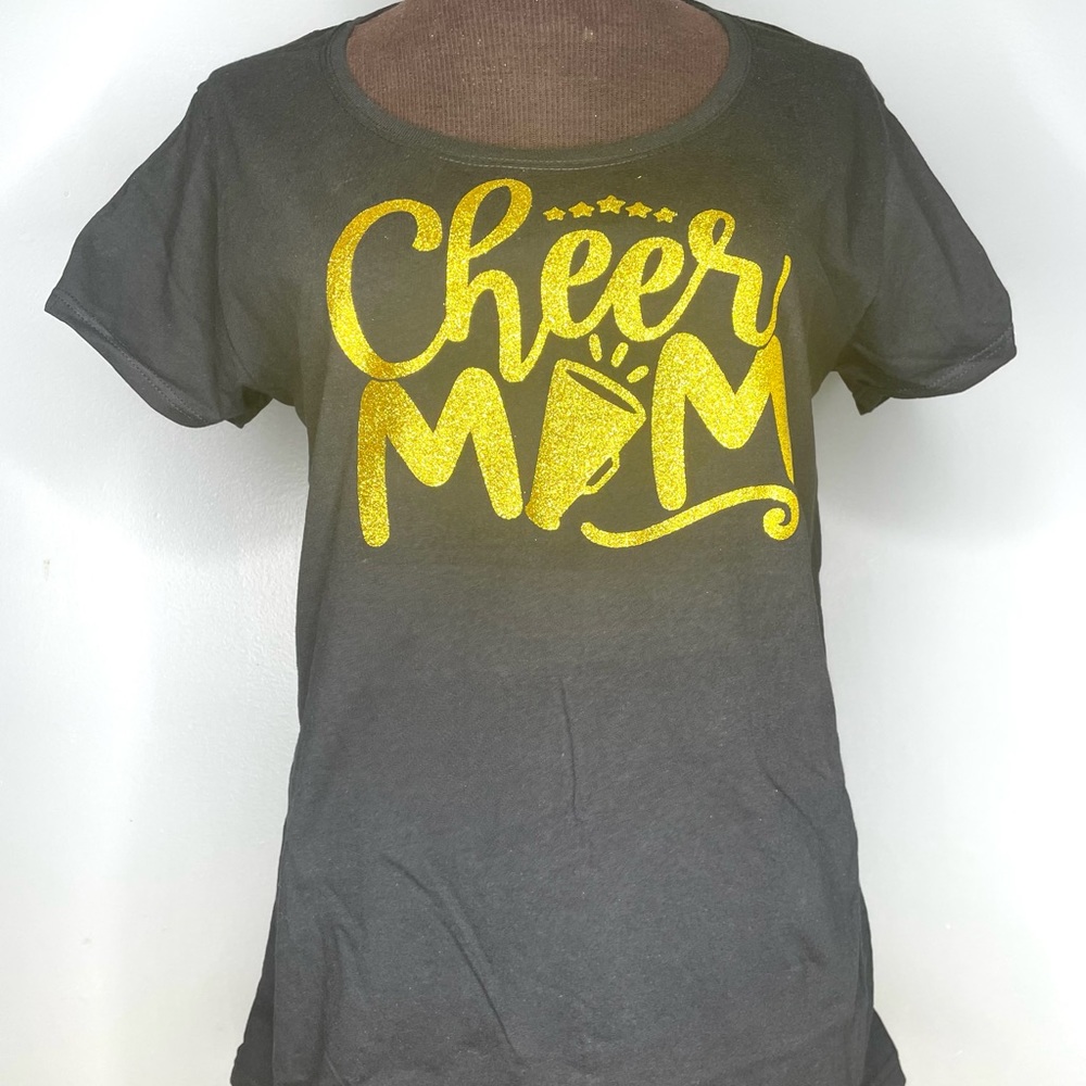 Cheer Mom Tee BG